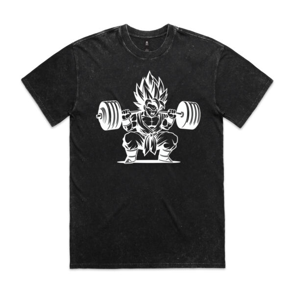 Saiyan Squats Oversized Tee Thumbnail