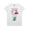 4001A Women's Maple Active Tee Thumbnail