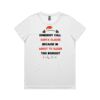 4001A Women's Maple Active Tee Thumbnail